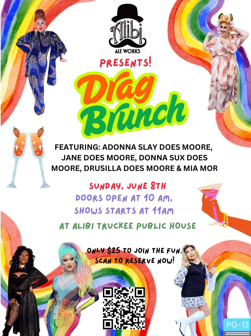 Drag Brunch flyer