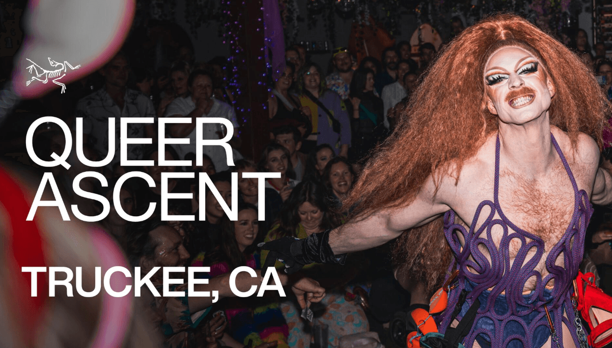 It’s Camp! Queer Ascent Party ft Pattie Gonia SOLD OUT flyer