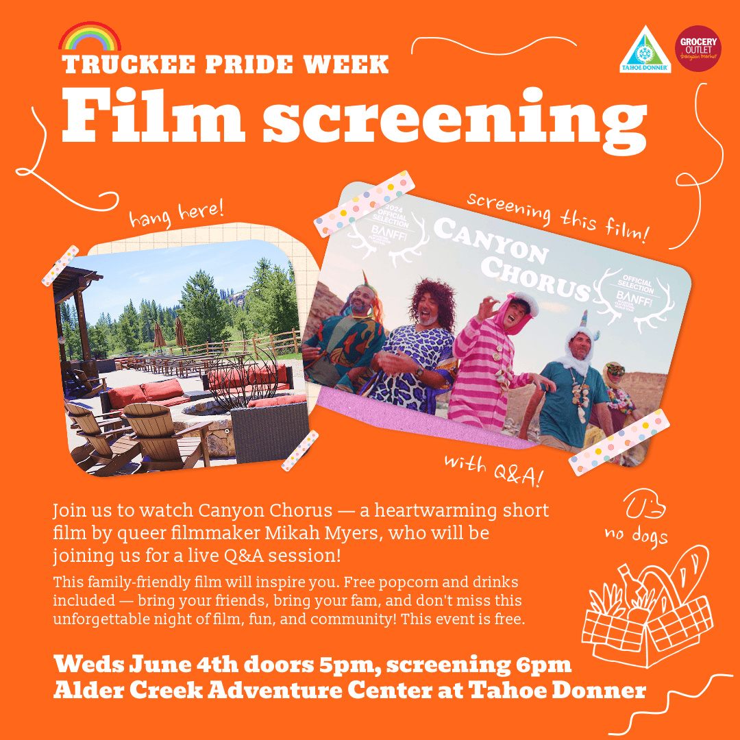 Canyon Chorus Film Screening and Q&A flyer