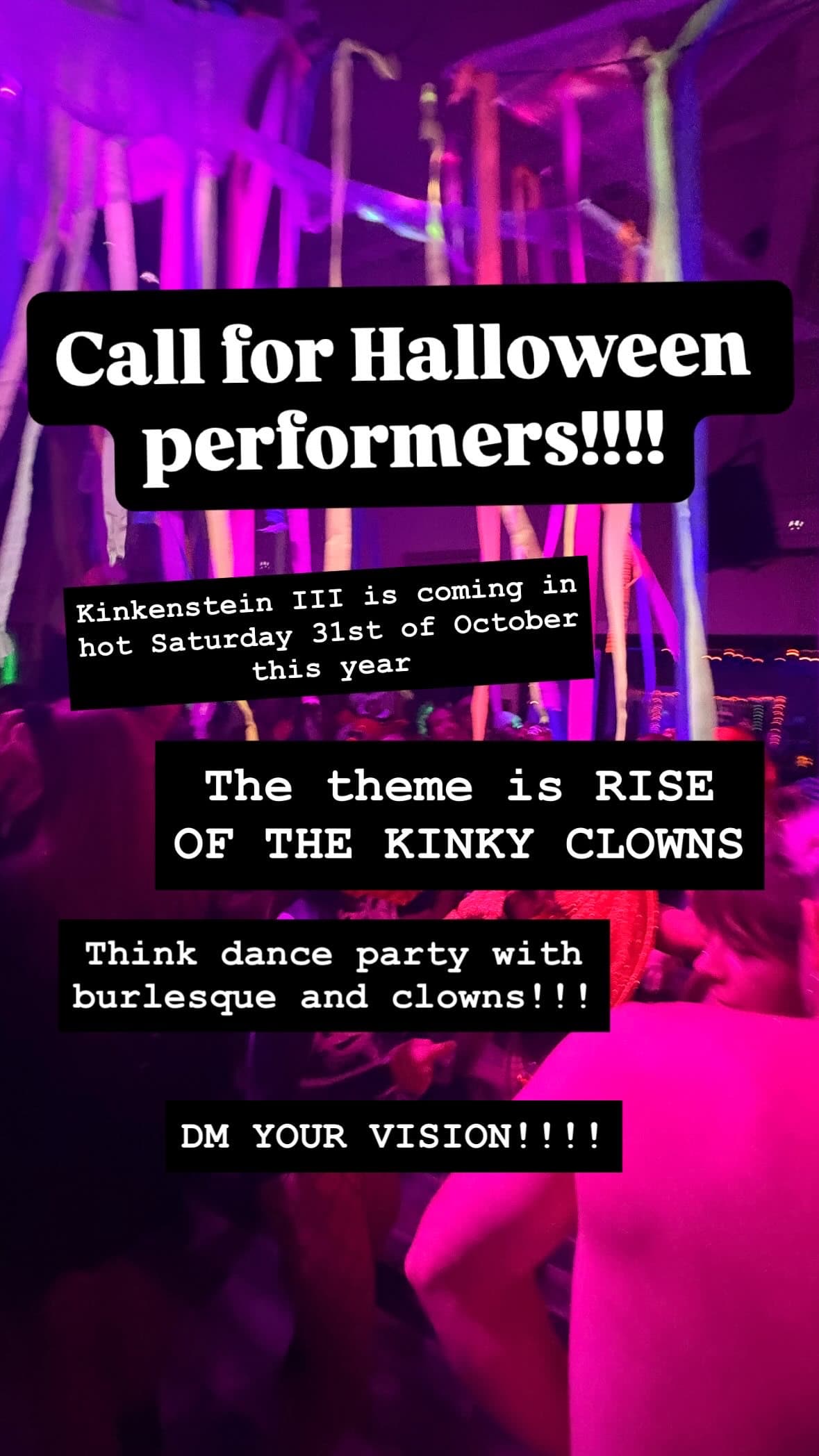KINKENSTEIN III flyer