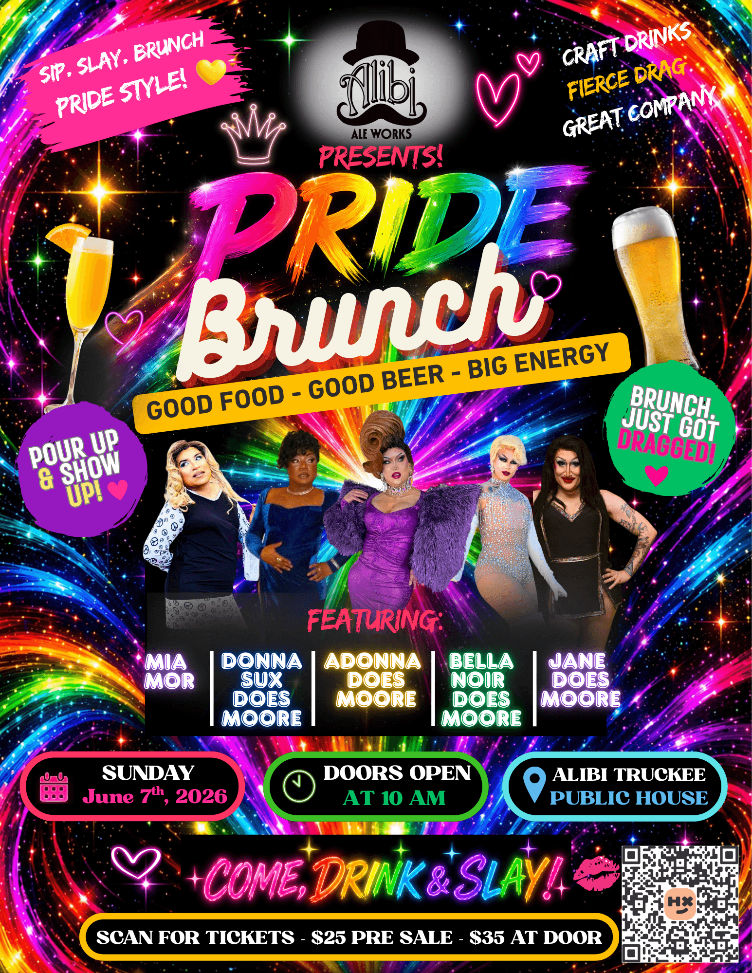 Drag Brunch flyer