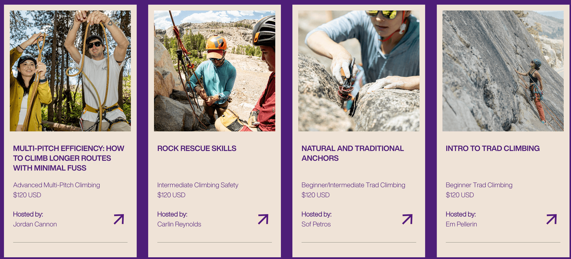 Arc'teryx Rock Climbing Clinics- Saturday flyer